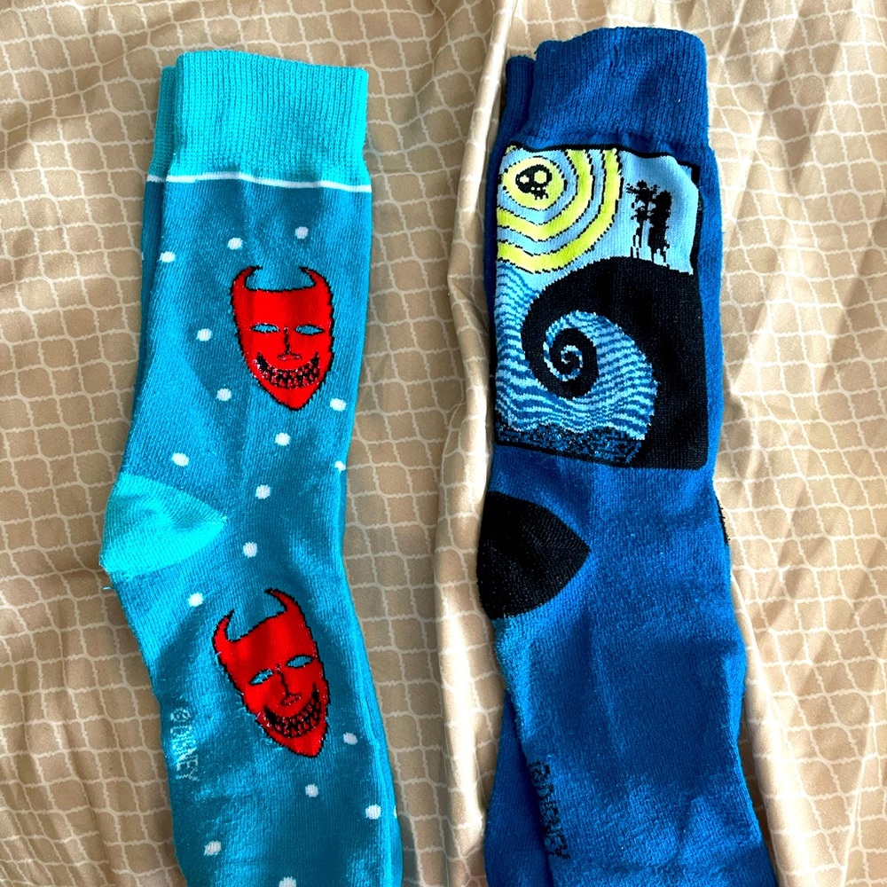 Nightmare Before Christmas Themed Socks